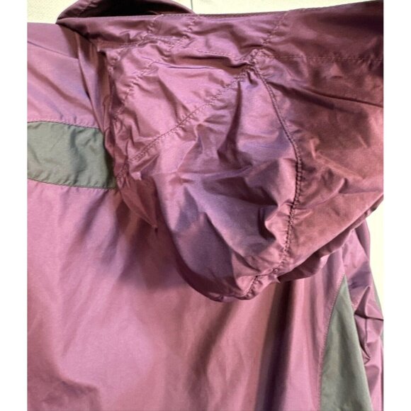 The North Face Women’s Hydrenalite Rain Hiking Hooded Jacket S/P Purple Black - Picture 14 of 14